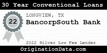 BancorpSouth 30 Year Conventional Loans silver
