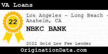 NBKC BANK VA Loans gold