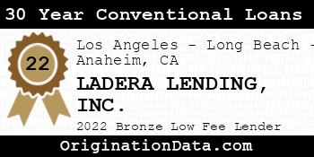 LADERA LENDING 30 Year Conventional Loans bronze