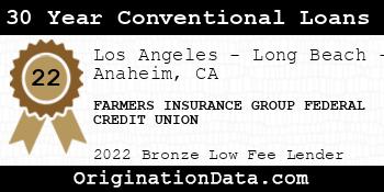 FARMERS INSURANCE GROUP FEDERAL CREDIT UNION 30 Year Conventional Loans bronze