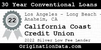 California Coast Credit Union 30 Year Conventional Loans silver