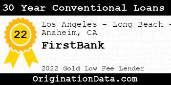 FirstBank 30 Year Conventional Loans gold