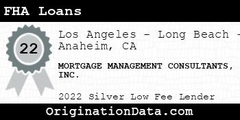 MORTGAGE MANAGEMENT CONSULTANTS FHA Loans silver