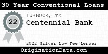 Centennial Bank 30 Year Conventional Loans silver