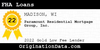 Paramount Residential Mortgage Group FHA Loans gold