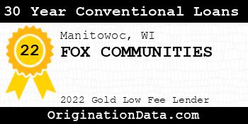 FOX COMMUNITIES 30 Year Conventional Loans gold