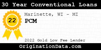 PCM 30 Year Conventional Loans gold