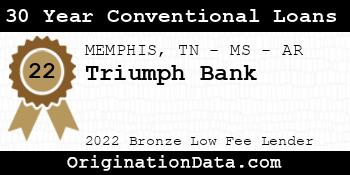Triumph Bank 30 Year Conventional Loans bronze