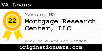 Mortgage Research Center VA Loans gold