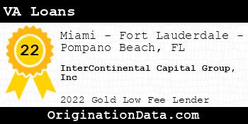 InterContinental Capital Group Inc VA Loans gold