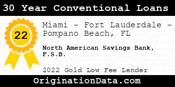 North American Savings Bank F.S.B. 30 Year Conventional Loans gold
