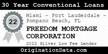 FREEDOM MORTGAGE CORPORATION 30 Year Conventional Loans silver