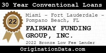 FAIRWAY FUNDING GROUP 30 Year Conventional Loans bronze
