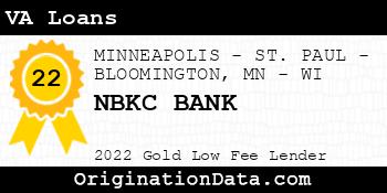 NBKC BANK VA Loans gold