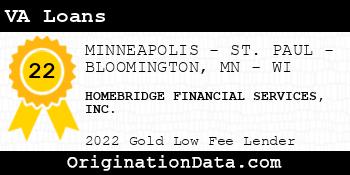 HOMEBRIDGE FINANCIAL SERVICES VA Loans gold