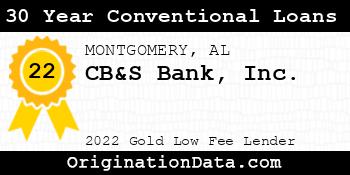 CB&S Bank 30 Year Conventional Loans gold