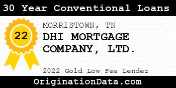 DHI MORTGAGE COMPANY LTD. 30 Year Conventional Loans gold