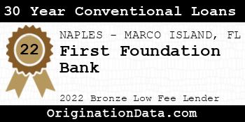 First Foundation Bank 30 Year Conventional Loans bronze