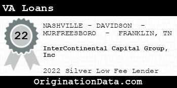 InterContinental Capital Group Inc VA Loans silver