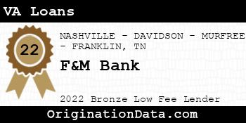 F&M Bank VA Loans bronze