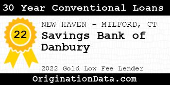 Savings Bank of Danbury 30 Year Conventional Loans gold