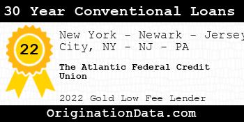 The Atlantic Federal Credit Union 30 Year Conventional Loans gold