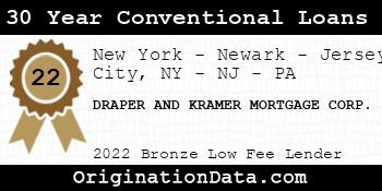 DRAPER AND KRAMER MORTGAGE CORP. 30 Year Conventional Loans bronze