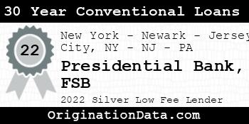 Presidential Bank FSB 30 Year Conventional Loans silver