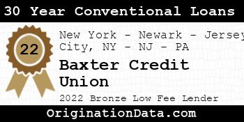 Baxter Credit Union 30 Year Conventional Loans bronze