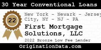 First Mortgage Solutions 30 Year Conventional Loans bronze