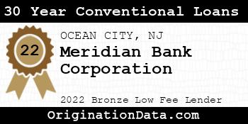 Meridian Bank Corporation 30 Year Conventional Loans bronze