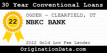 NBKC BANK 30 Year Conventional Loans gold