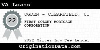 FIRST COLONY MORTGAGE CORPORATION VA Loans silver