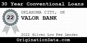 VALOR BANK 30 Year Conventional Loans silver
