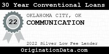 COMMUNICATION 30 Year Conventional Loans silver