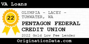 PENTAGON FEDERAL CREDIT UNION VA Loans gold