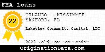 Lakeview Community Capital FHA Loans gold