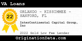 InterContinental Capital Group Inc VA Loans gold