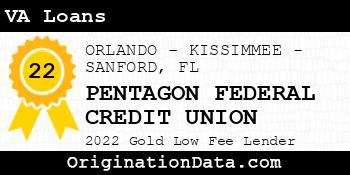 PENTAGON FEDERAL CREDIT UNION VA Loans gold