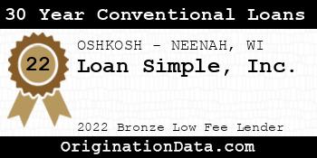 Loan Simple 30 Year Conventional Loans bronze