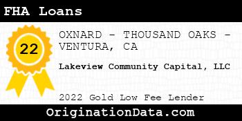 Lakeview Community Capital FHA Loans gold