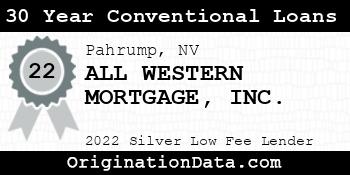 ALL WESTERN MORTGAGE 30 Year Conventional Loans silver