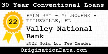 Valley National Bank 30 Year Conventional Loans gold