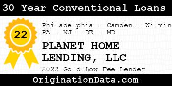 PLANET HOME LENDING 30 Year Conventional Loans gold