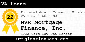 NVR Mortgage Finance VA Loans gold