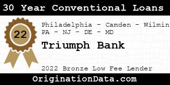Triumph Bank 30 Year Conventional Loans bronze