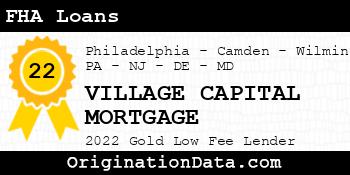 VILLAGE CAPITAL MORTGAGE FHA Loans gold