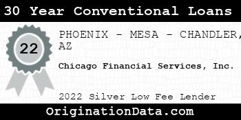 Chicago Financial Services 30 Year Conventional Loans silver