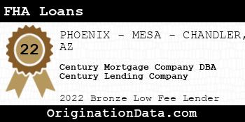 Century Mortgage Company DBA Century Lending Company FHA Loans bronze