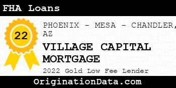 VILLAGE CAPITAL MORTGAGE FHA Loans gold